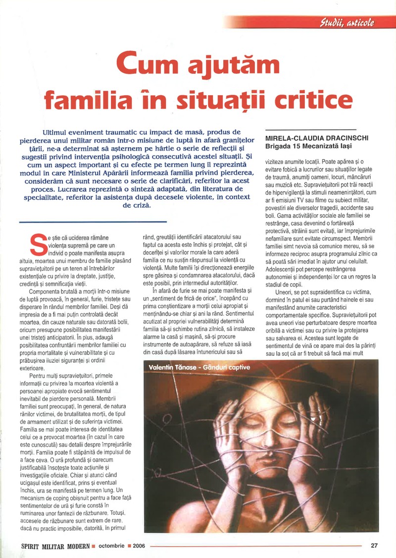 Cum Ajutăm Familia în Situații Critice